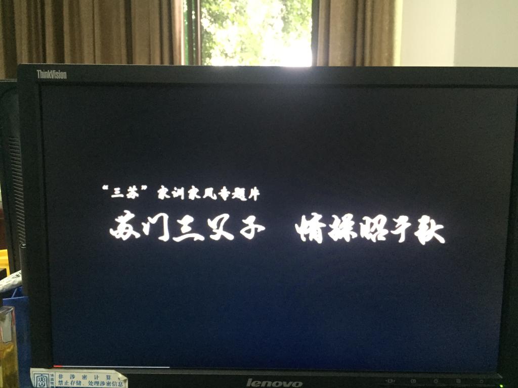区党务政务服务中心组织观看“三苏”家训家风专题片
